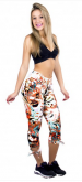 Calça Corsário Estampada Isis Ref F195