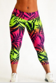 Calça Corsário Estampada Suplex Excelente  F15